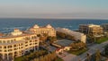 Lake Worth buildings and coastline in Palm Beach, Florida