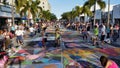 Lake Worth street painting Festival