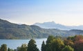 Lake Worthersee. Austria Royalty Free Stock Photo