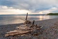 Lake Yellowstone at Sunset Royalty Free Stock Photo