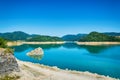 Lake Zaovine in Serbia