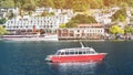 Lakefront of Queenstown City, New Zealand Royalty Free Stock Photo