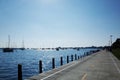 Lakefront trail along Lake Michigan, Chicago