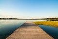 Lakehouse Landscape Royalty Free Stock Photo