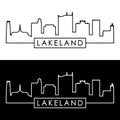 Lakeland Florida skyline.