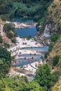 Lakes of Avola near Cassibile Royalty Free Stock Photo