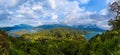 Lakes Buyan and Tamblingan - Bali Island Indonesia Royalty Free Stock Photo