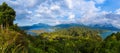 Lakes Buyan and Tamblingan - Bali Island Indonesia Royalty Free Stock Photo