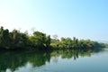 Lakes with Green Tree.