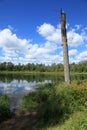 Lakes within Itasca State Park Royalty Free Stock Photo