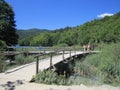 Lakes of the National park Plitvicka Jezera Royalty Free Stock Photo