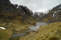 Lakes near Harris Saddle, Routeburn Track, New Zealand