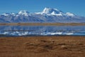 Lakes in Tibet Royalty Free Stock Photo