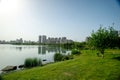 The lakeside of Changsha West Lake Park