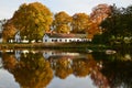 Lakeside cottages Royalty Free Stock Photo