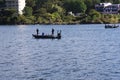 Lakeside fishing.