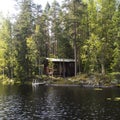 Lakeside House and Swimming Platform - Finland