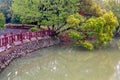 Lakeside tree-Nanchang Mei Lake Scenic Area Royalty Free Stock Photo