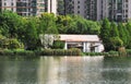 the lakeside villa in Changsha West Lake Park