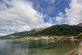 Lakeside of Wakatipu lake in Queenstown, NZ