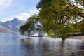 Lakeside of Wakatipu lake in Queenstown, NZ