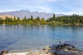 Lakeside of Wakatipu lake in Queenstown, NZ