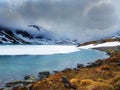 Lakeview in mountains of south Norway