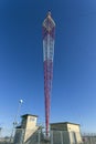 Lakihegy Tower radio mast at SzigetszentmiklÃÂ³s, Hungary
