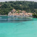 Longos Bay on the Island of Paxos Royalty Free Stock Photo