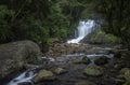 Lakkom Waterfall near Munnar,Kerala,India