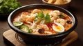 Laksa is known for its rich and complex taste