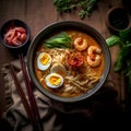 Laksa Sarawak, popular dish of Malaysia