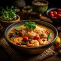 Laksa Sarawak, popular dish of Malaysia