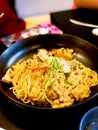 Laksa Spaghetti fusion food