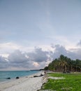 Lakshadweep Agatti Island beach Royalty Free Stock Photo