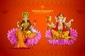 Lakshmi and Ganesh Royalty Free Stock Photo