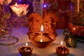 Lakshmi Ganesha pooja on Diwali festival