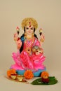 Lakshmi or Laxmi Puja,Diwali or Deepavali Celebrations Royalty Free Stock Photo
