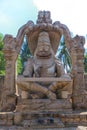 Lakshmi Narasimha statue of Hampi, India
