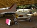 Bangalore, Karnataka, India - January 1, 2009 Lakshya pilot less target aircraft drone at HAL Aerospace Museum