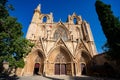 Lala Mustafa Pasha Mosque (Cathedral of Saint Nicholas) in the old town of Famagusta.