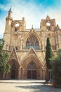 Lala Mustafa Pasha Mosque. Famagusta, North Cyprus.