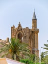 Lala Mustafa Pasha Mosque, the converted Mosque of Famagusta, Northern Cyprus Royalty Free Stock Photo