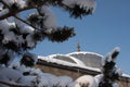 Lala Mustafa Pasha Mosque after a snowfall, Erzurum, Turkey