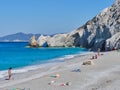 Lalaria Beach, Skiathos Island, Greece Royalty Free Stock Photo