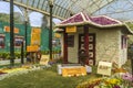 Lalbagh flower show January 2019 - Gandhiji Ashram Bapu Kuti Royalty Free Stock Photo