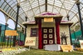 Lalbagh flower show January 2019 - Gandhiji Ashram Bapu Kuti Royalty Free Stock Photo