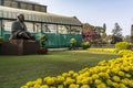 Lalbagh flower show January 2019 - Outside Gandhi Statue