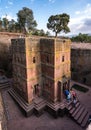 Lalibela, Ethiopia. Famous Rock-Hewn Church of Saint George - Bete Giyorgis