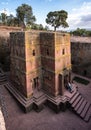 Lalibela, Ethiopia. Famous Rock-Hewn Church of Saint George - Bete Giyorgis